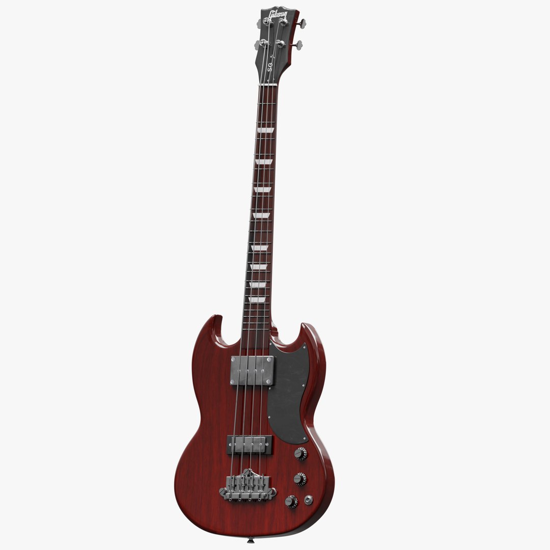 Gibson SG Bass Guitar PBR 3D model https://p.turbosquid.com/ts-thumb/vL/p1Xbyf/2q/nostand360bass02/png/1756307667/1920x1080/fit_q87/e47d691e1627026c9a2202f3100d88f151c52970/nostand360bass02.jpg