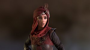 3D model Eastern Warrior 4