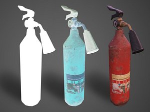 3D extinguisher industrial
