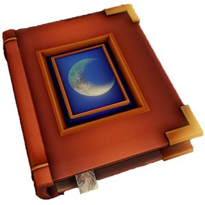 book handpainted 3D model