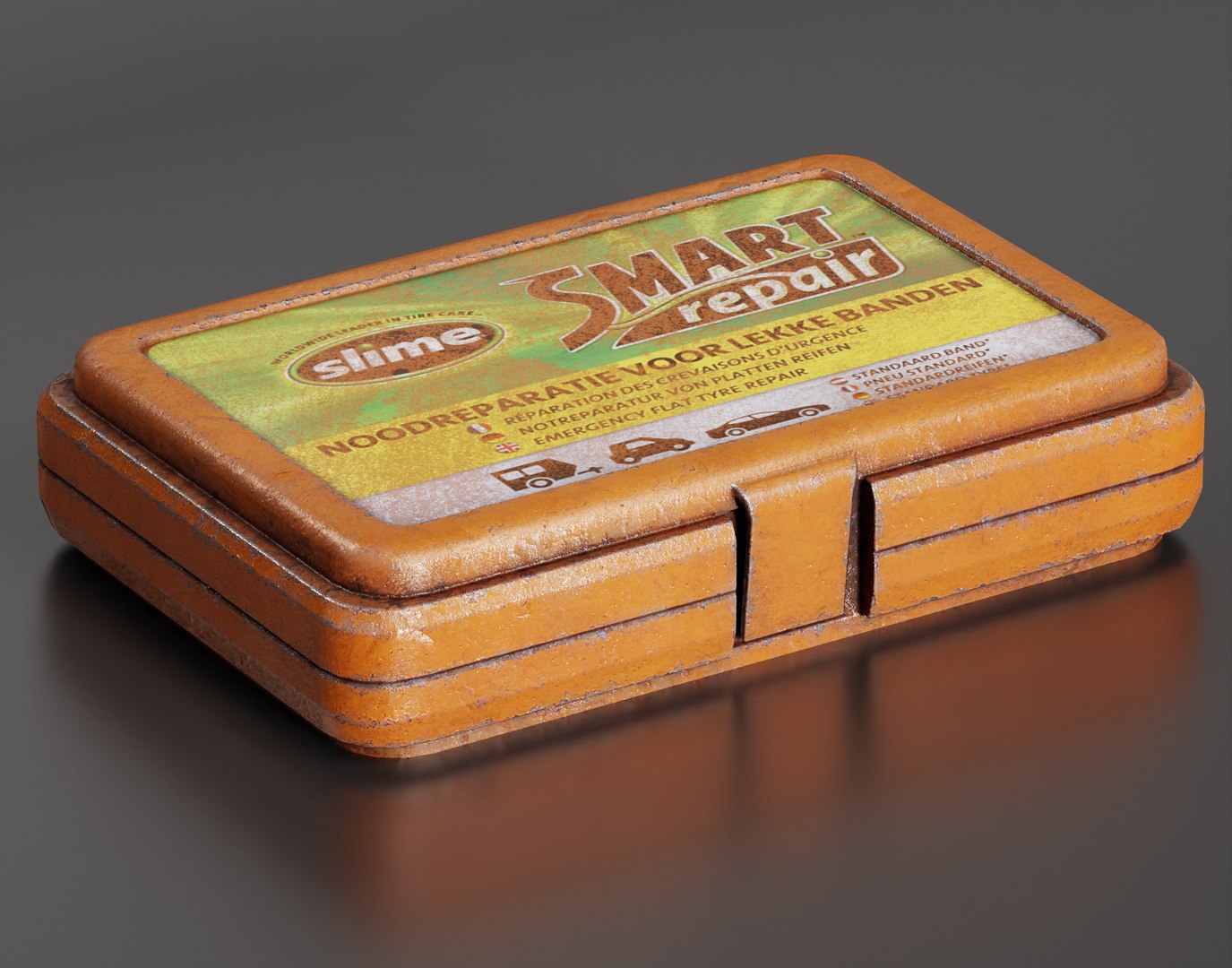 Tire Repair Kit Toolbox Da1 Model TurboSquid 1963273