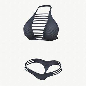 Black Bikini Swimsuit