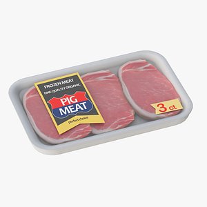 Pig Meat Pack Low Poly PBR