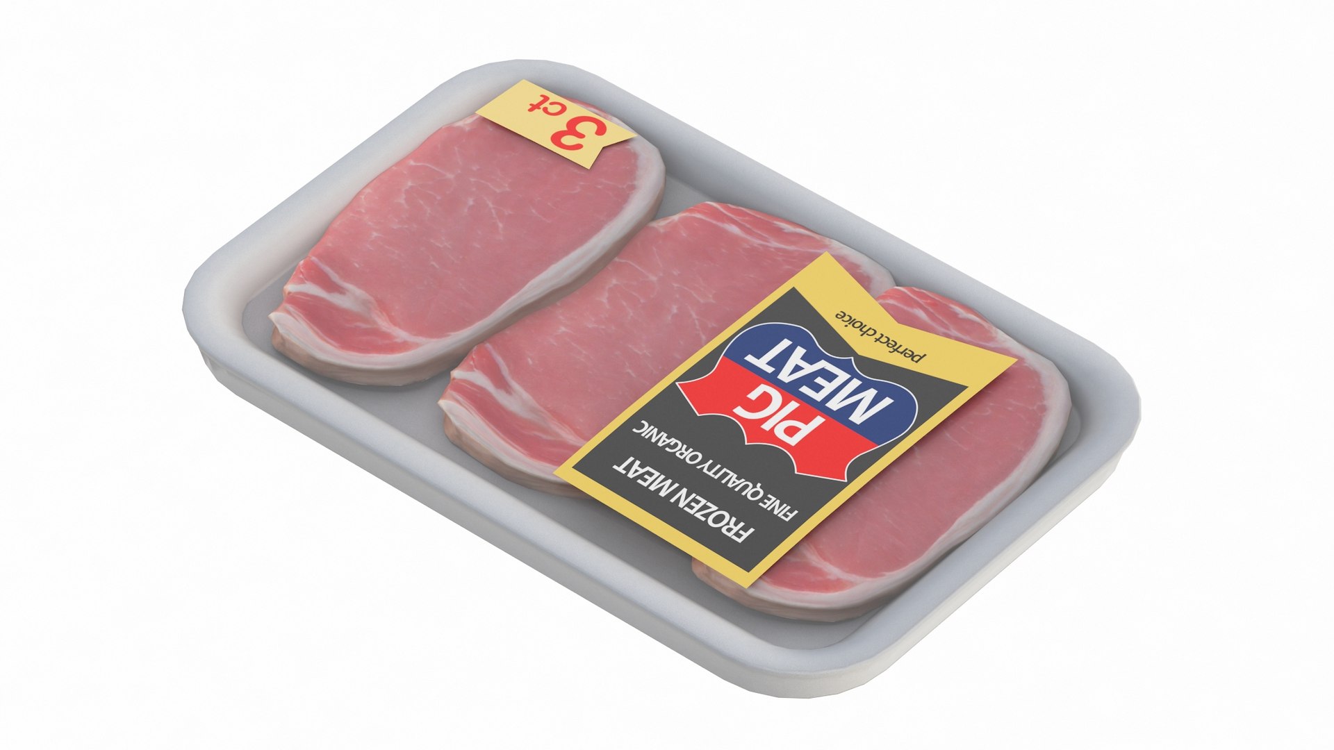 3D Pig Meat Pack Low Poly PBR - TurboSquid 2096551