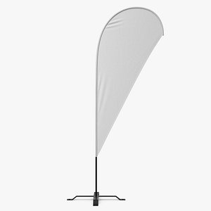 Banner 03v Base 01v PBR 3D model