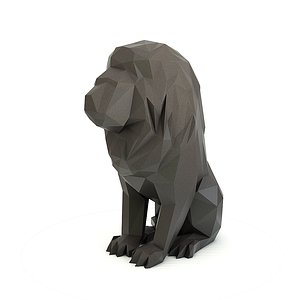 Lion Geometric / Low Poly