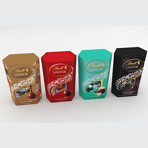 Lindt Lindor Cornet Boxes Collection 200g