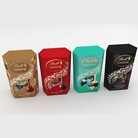 Lindt Lindor Cornet Boxes Collection 200g