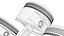 Motor V6 en funcionamiento animado