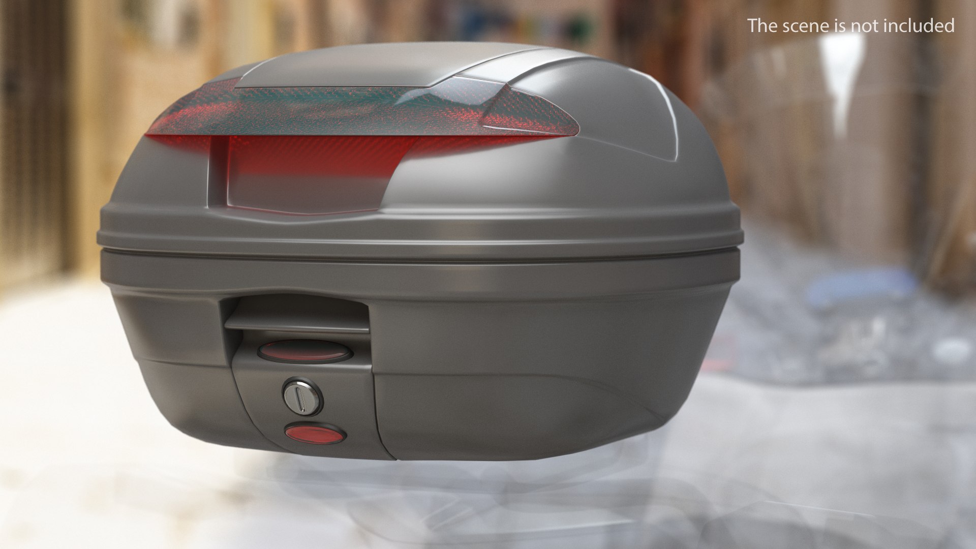 Motorcycle Luggage 3D model preview