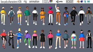 cartoon characters 4 04