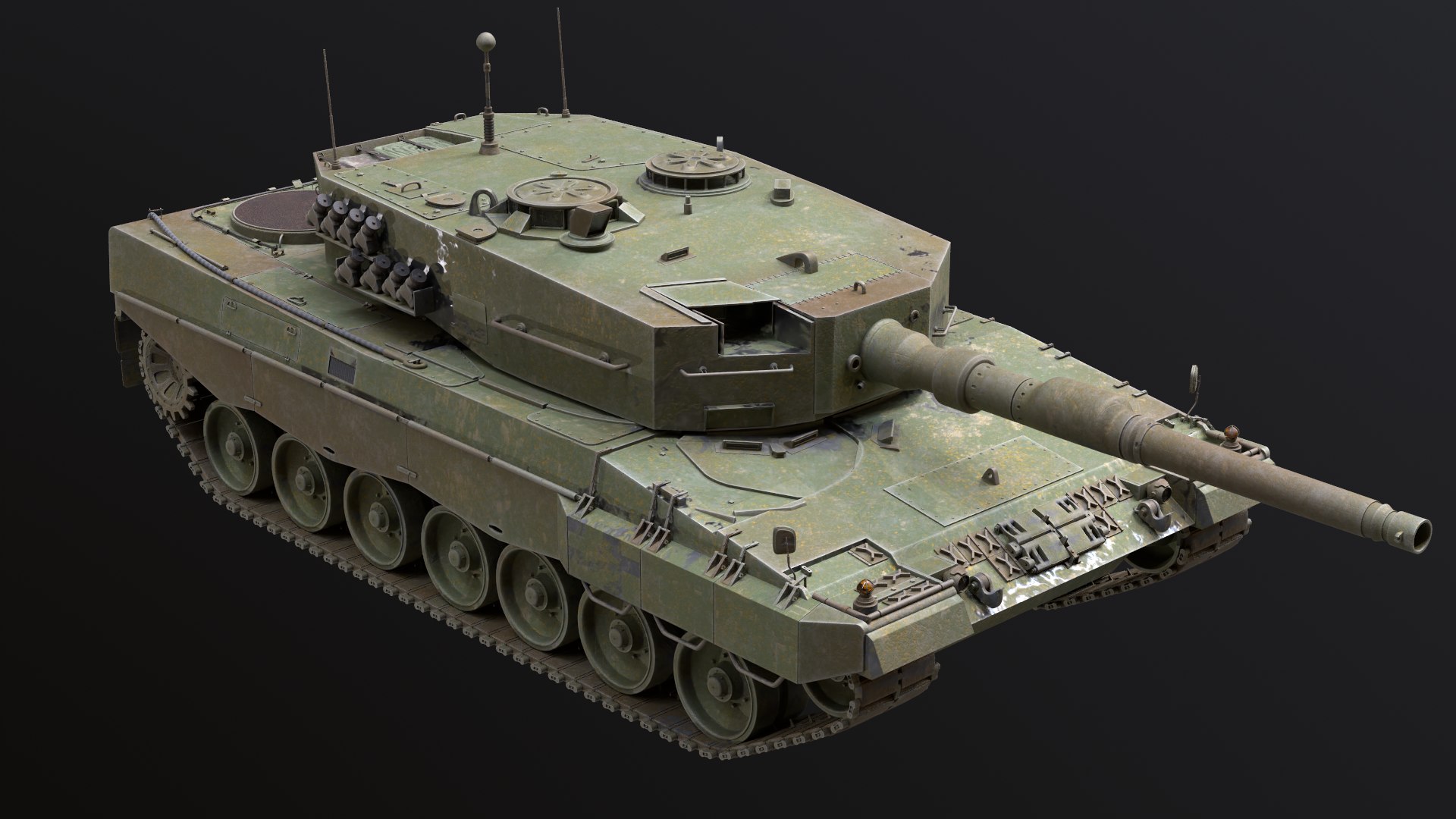 Leopard 2 High-Poly Detailed 3D Model 3D Model - TurboSquid 1767065