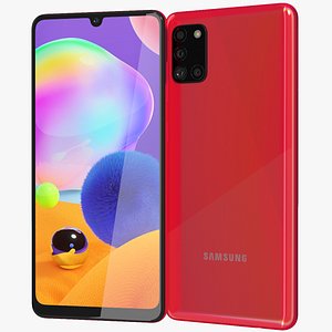 3D realistic samsung galaxy a31 model