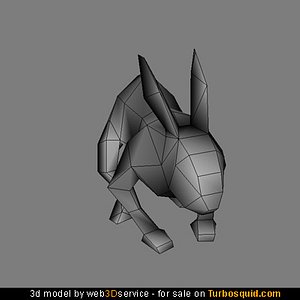 maya real time rabbit