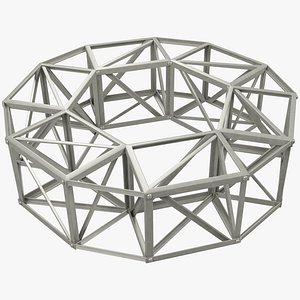 Building Frame Round Small