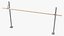 3D model Ballet Barres Collection 2
