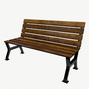 3D Bench model