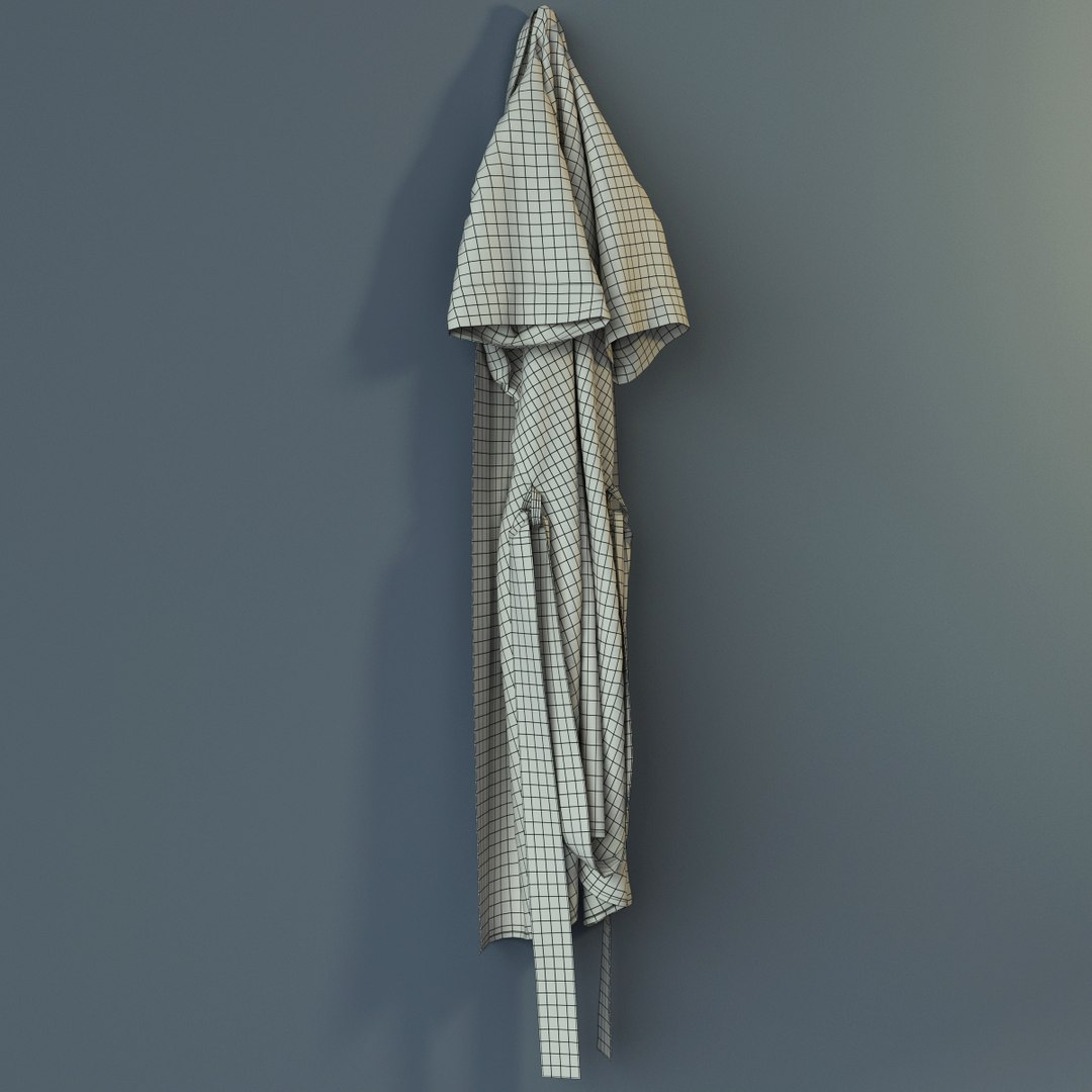 3d Female Robe Cloth