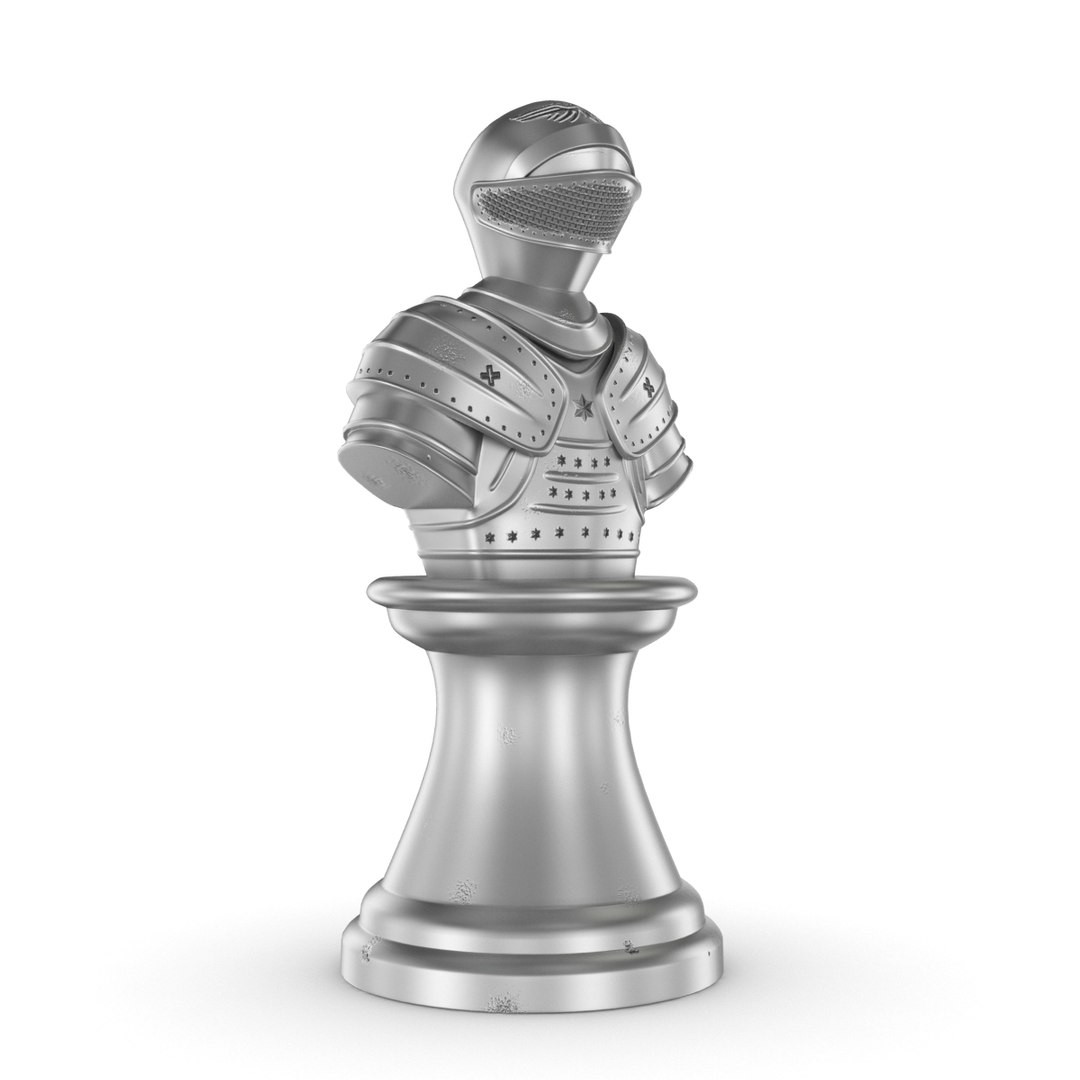 CHess Pieces - Name Shaped 3D model