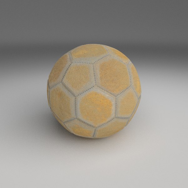 3d model used football