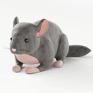 Soft Toy Chinchilla