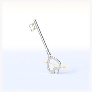3D Legendary Key model