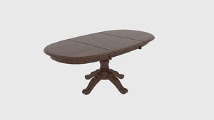 3D model ronan extension dining table