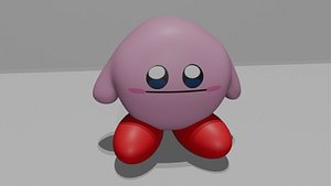 Kirby meme 3D model