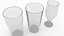 3D pint glass