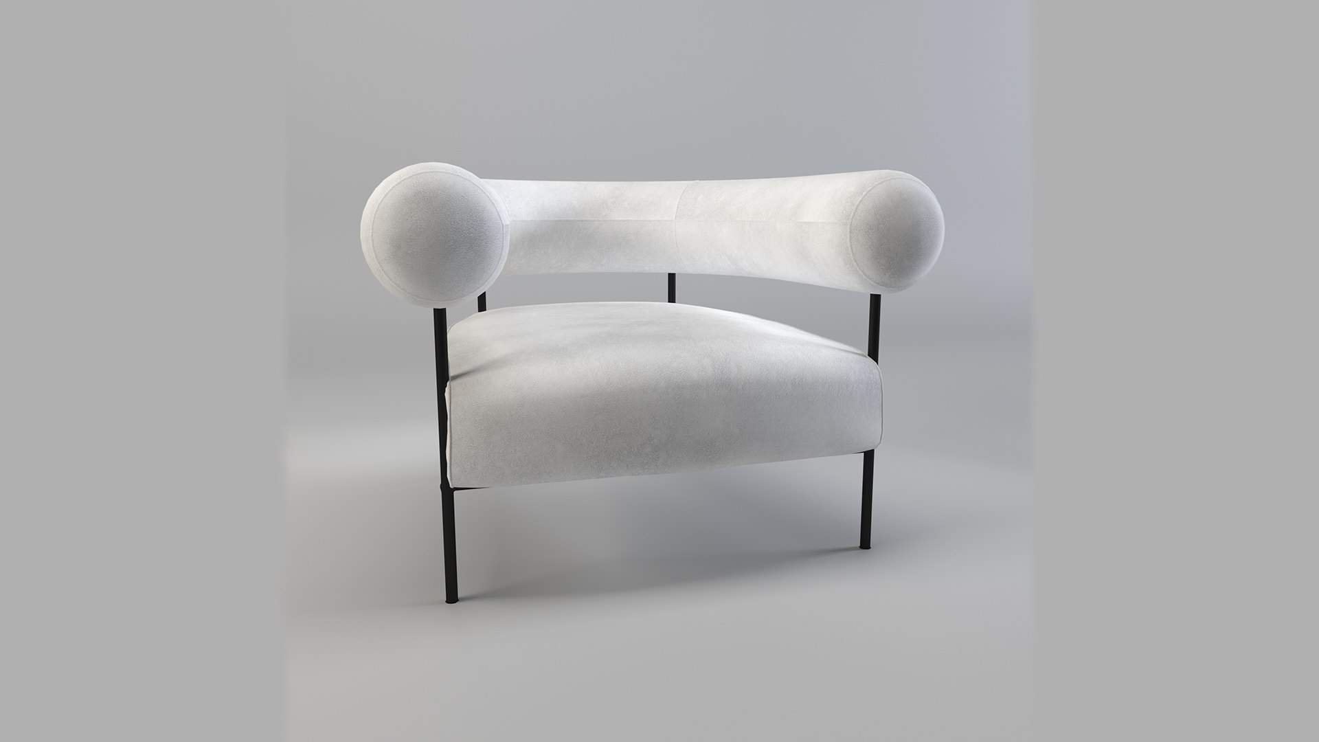 3D Modern Accent Chair 3d Model Model - TurboSquid 2365783