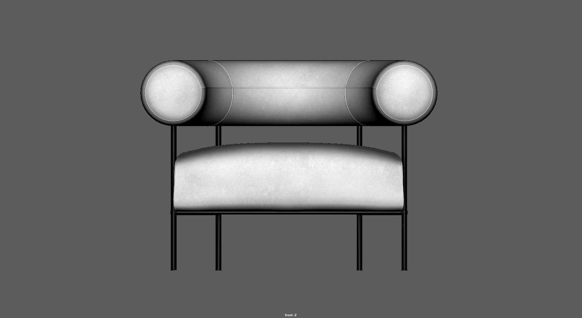 3D Modern Accent Chair 3d Model Model - TurboSquid 2365783