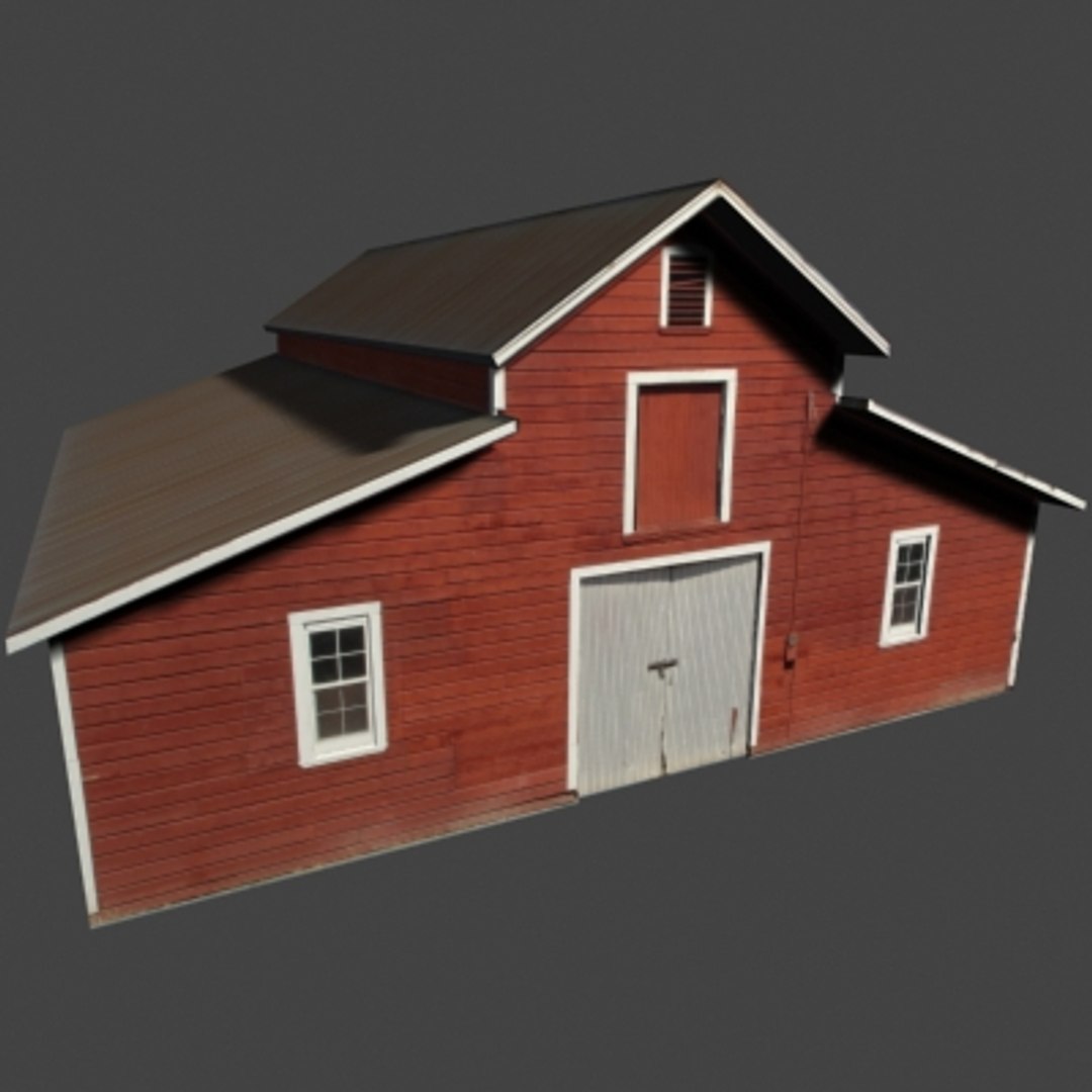 Barn Farm Building 3d Max