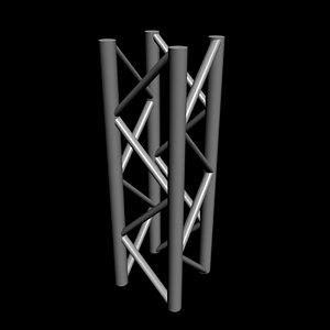 free 3ds model steel truss