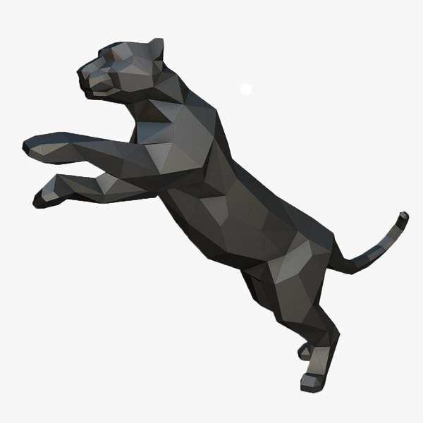 modelo 3d figura de leopardo - TurboSquid 1782358