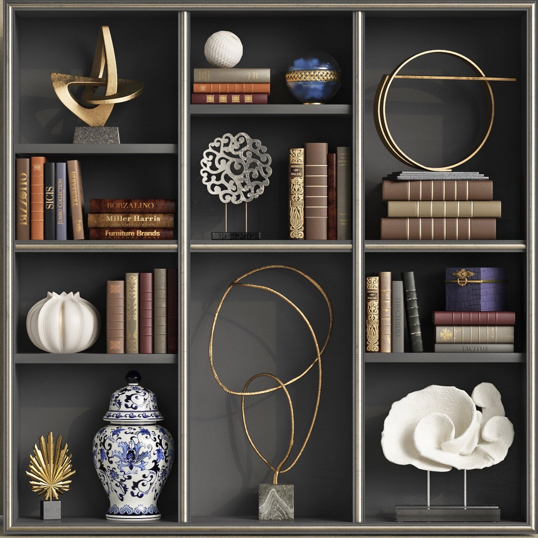 Decorative Set Model - TurboSquid 1469733
