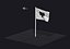 WAVING FLAG clo 3d zprj 프로젝트