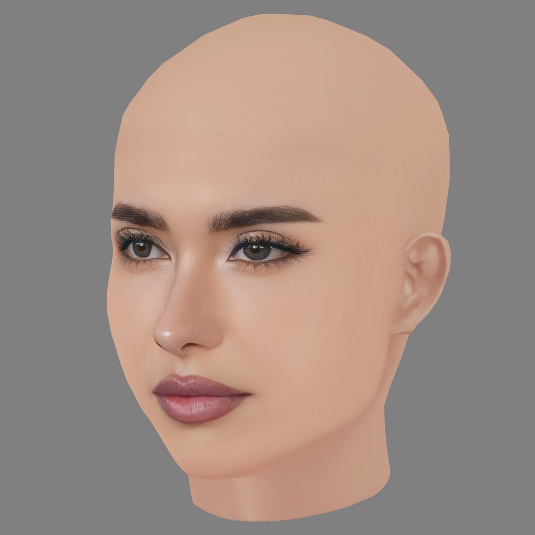 Madison Beer Head - No Hair - Low poly head for game 3D https://p.turbosquid.com/ts-thumb/vN/E3j6Mb/Ti/03/png/1763685211/1920x1080/fit_q87/74151b2732a94b8a2d06cb1b264e8d77f2f62617/03.jpg