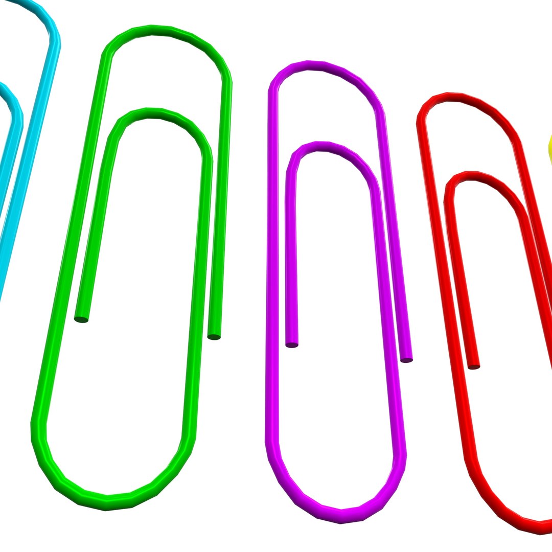 3D Paper Clip model - TurboSquid 1882729