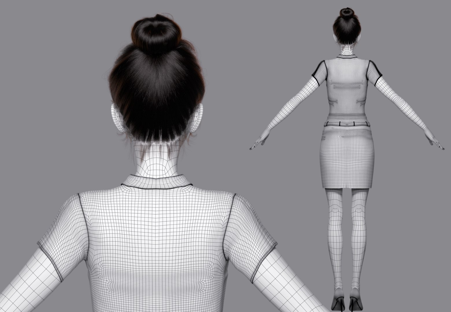 City girl Office girl Career woman figure Beauty Woman 3D model https://p.turbosquid.com/ts-thumb/vN/GcPLy0/ag/wire06_0000/jpeg/1744864049/1920x1080/fit_q87/3fd4e3eb9852bf9c2d2bb4a5dfabff9bfae5d1c0/wire06_0000.jpg
