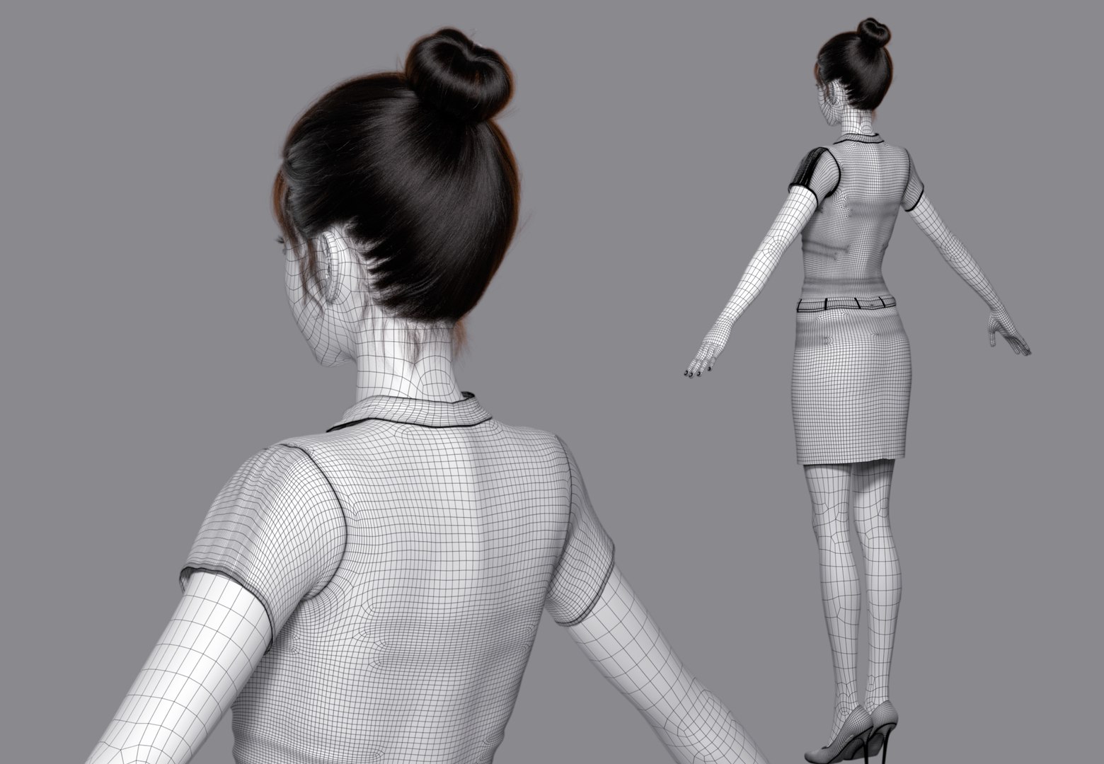 City girl Office girl Career woman figure Beauty Woman 3D model https://p.turbosquid.com/ts-thumb/vN/GcPLy0/kj/wire05_0000/jpeg/1744864047/1920x1080/fit_q87/2a6b828568e89b32a358a6f2a7fbf6e7afbb804d/wire05_0000.jpg