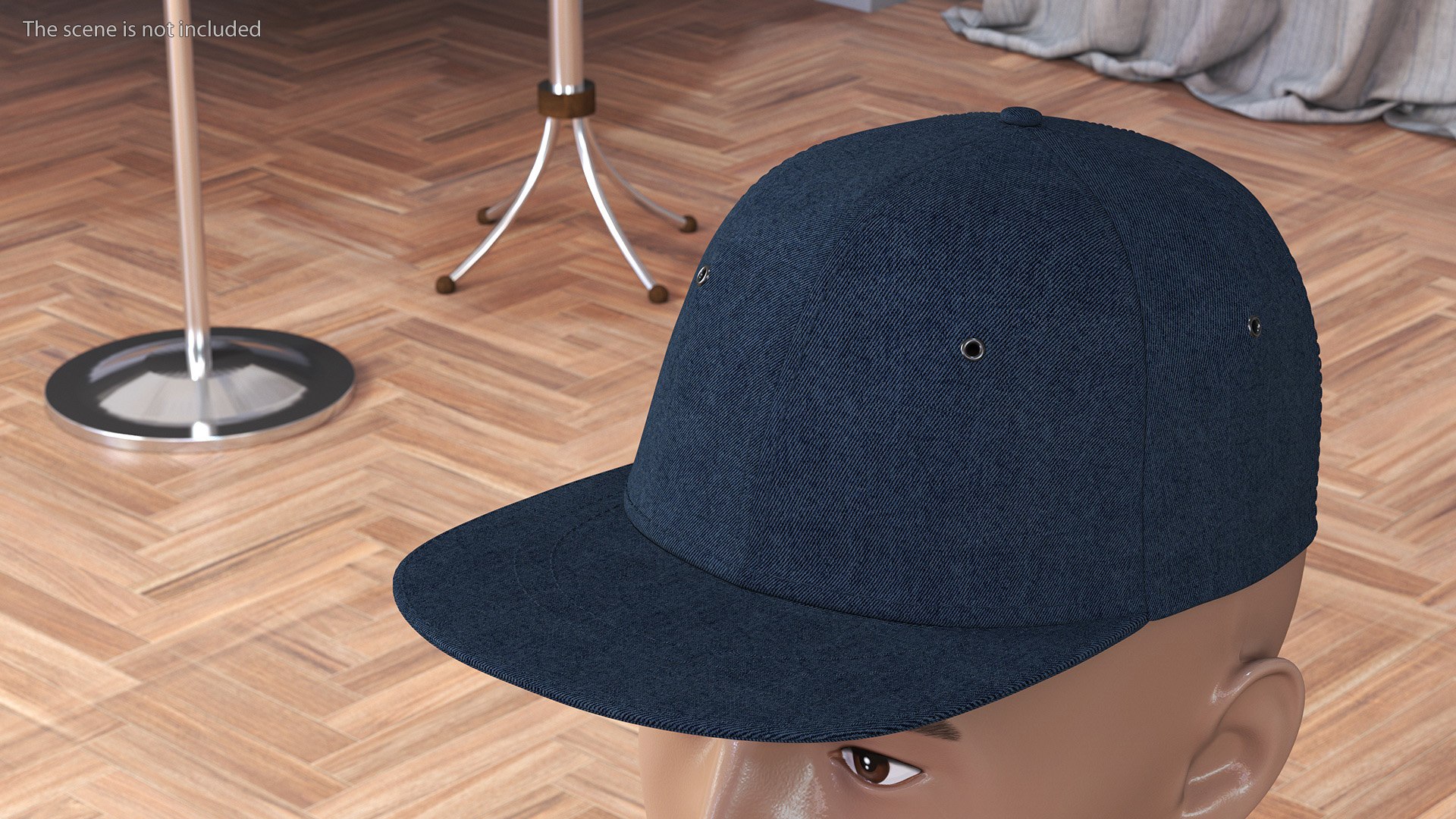 3D Model Snapback Cap Accessory - TurboSquid 2221242