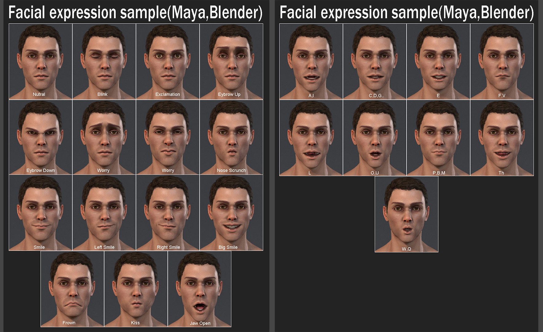 3D Male Female Rig Model - TurboSquid 1967393
