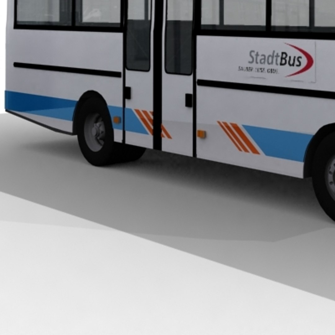 vehicle mercedes o402 3d model