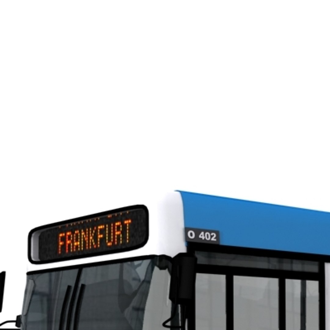 vehicle mercedes o402 3d model