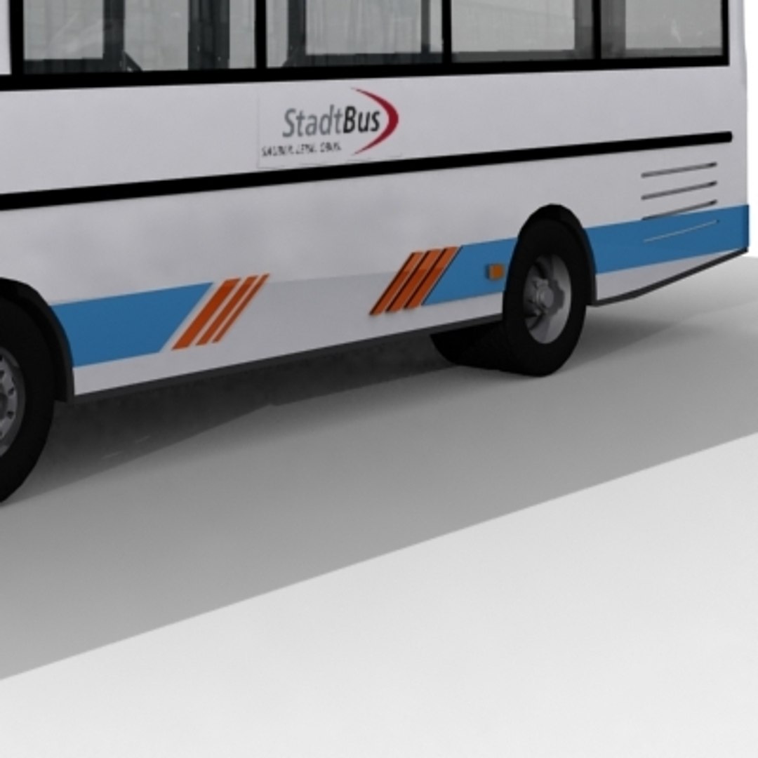 vehicle mercedes o402 3d model