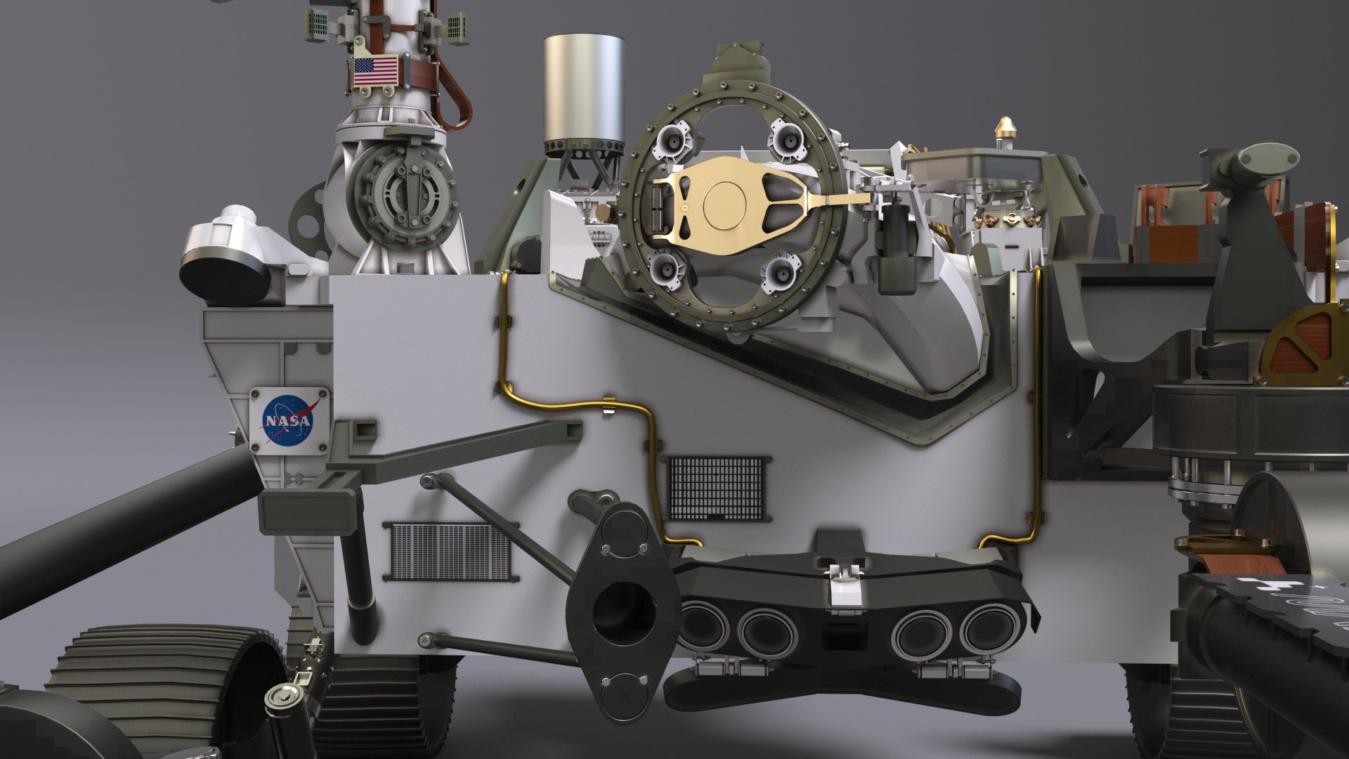 3D Perseverance Mars Rover - TurboSquid 2088359