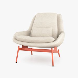 Bludot Field Lounge Chair 3D model