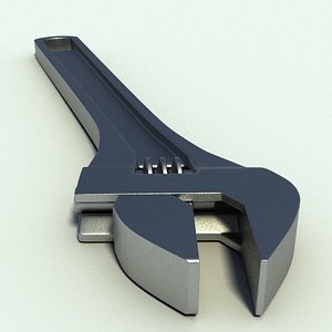 adjustable spanner 3ds