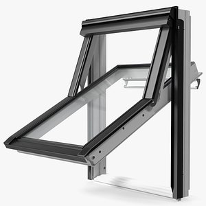 Center Pivot Roof Window 78 x 118 Open