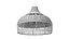 New wicker round tulip skirt rattan light